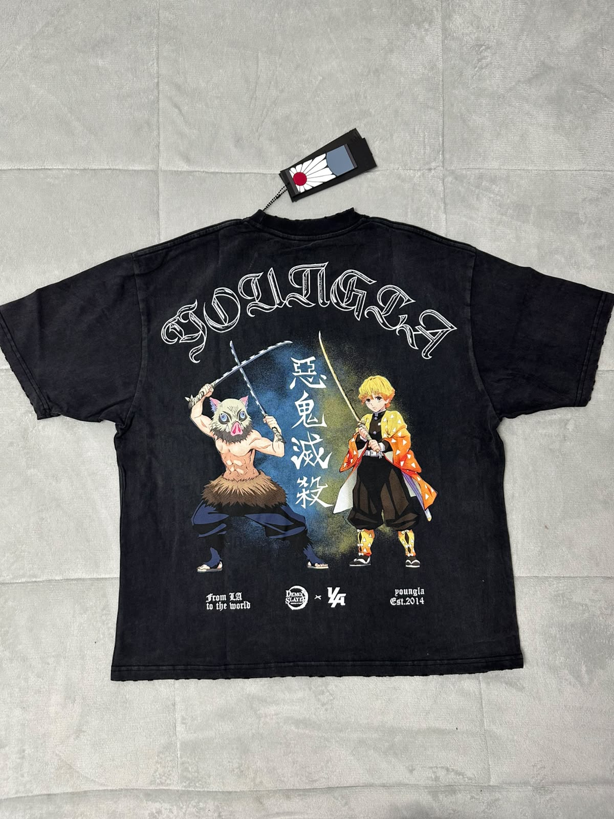 PLAYERA DEMON SLAYER- SWORDMEN DUO