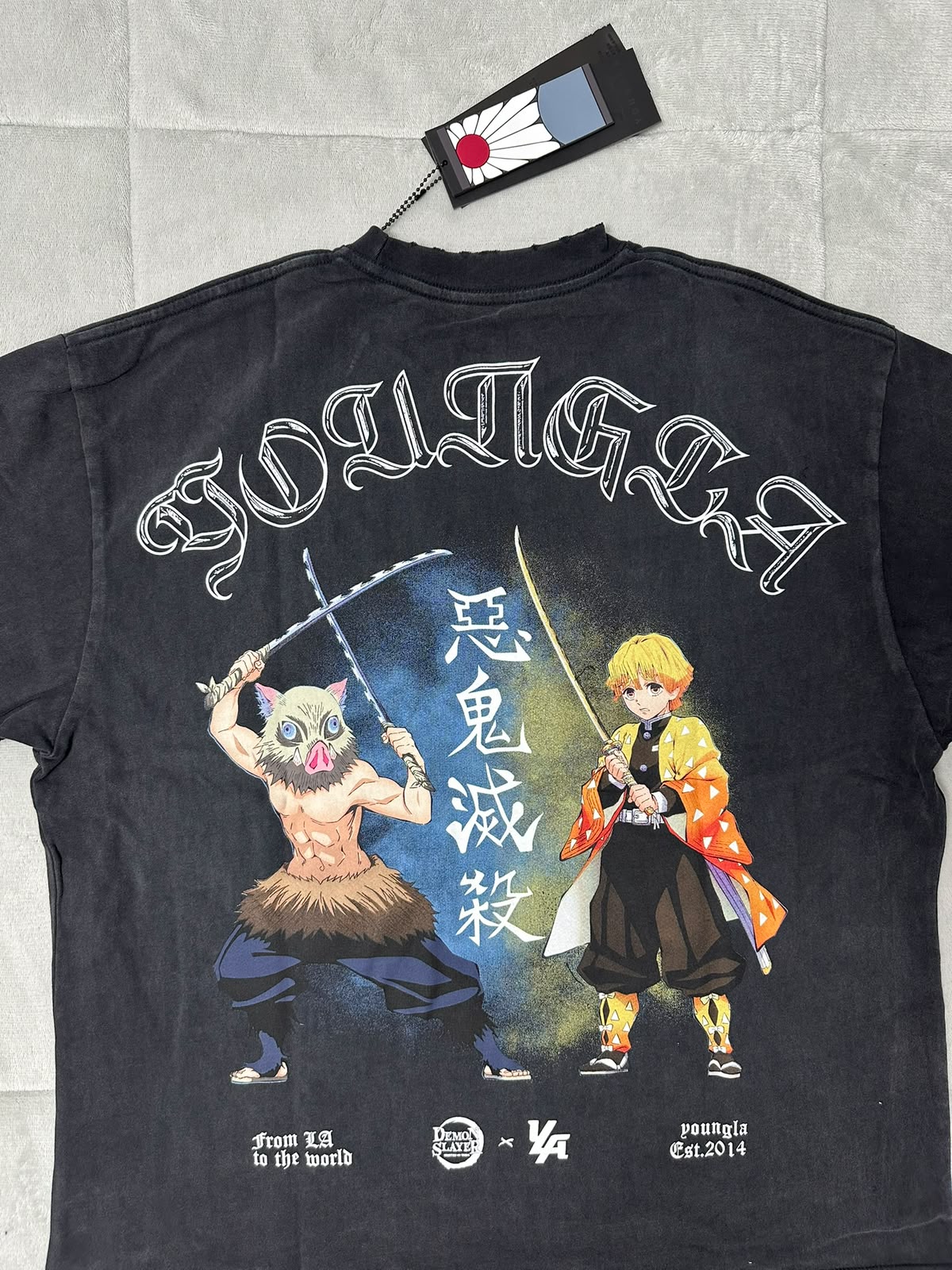 PLAYERA DEMON SLAYER- SWORDMEN DUO