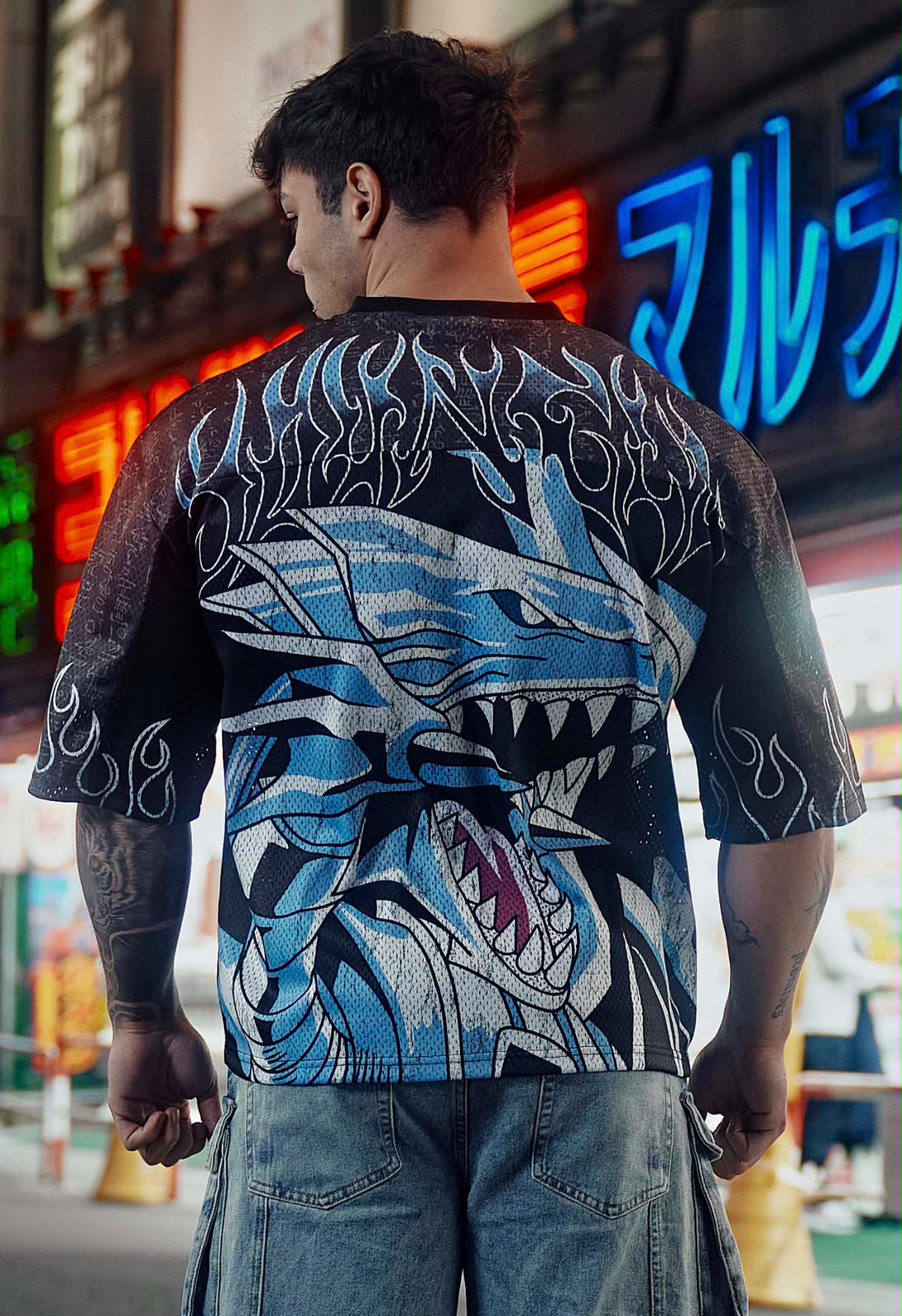 PLAYERA YUGIOH-DRAGON DE OJOS AZULES
