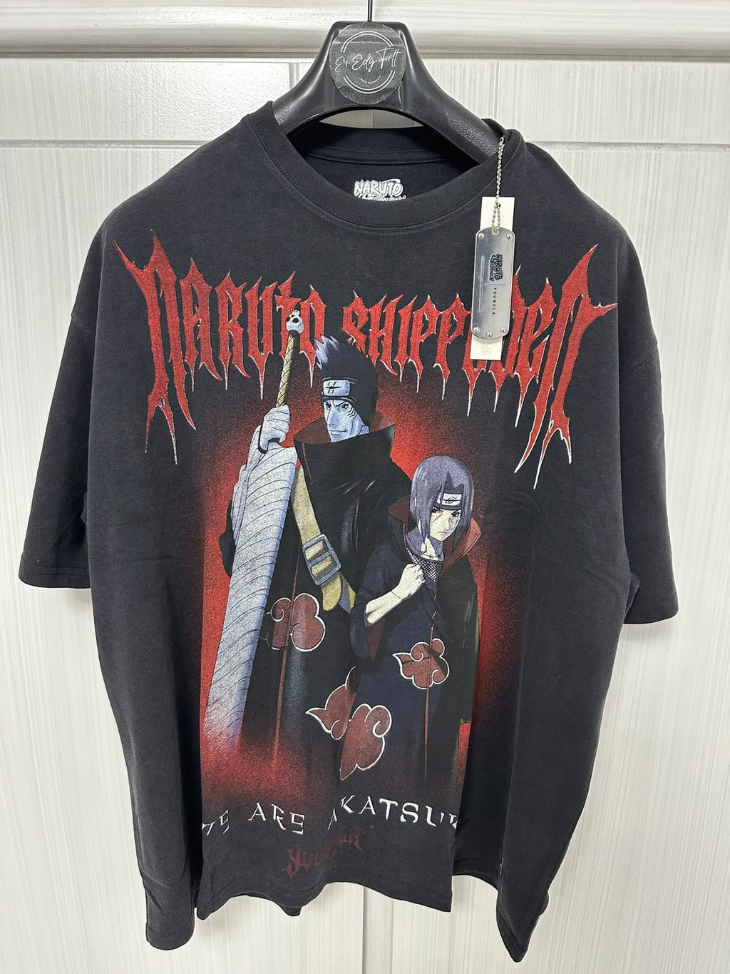 PLAYERA DROP NARUTO - ITACHI Y KISAME