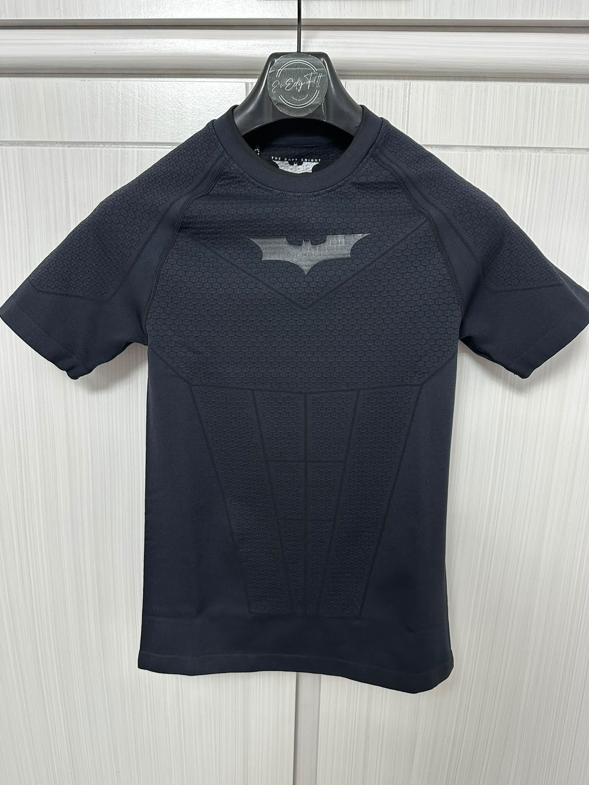 BATMAN COMPRESSION TEE  ALL BLACK