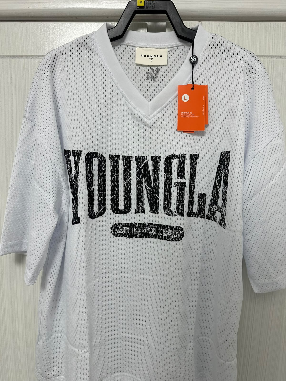 PLAYERA VARSITY FOOTBALL CROPPED JERSEY