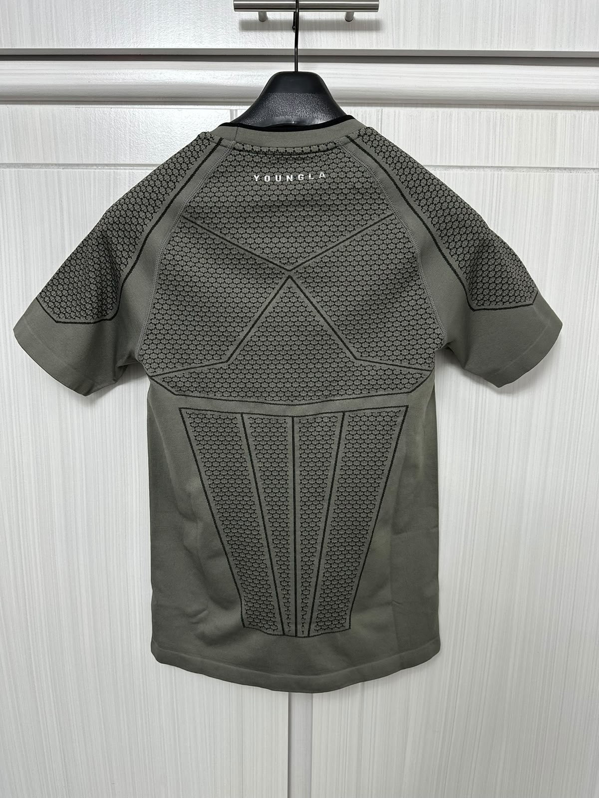 BATMAN COMPRESSION TEE- DARK GREEN