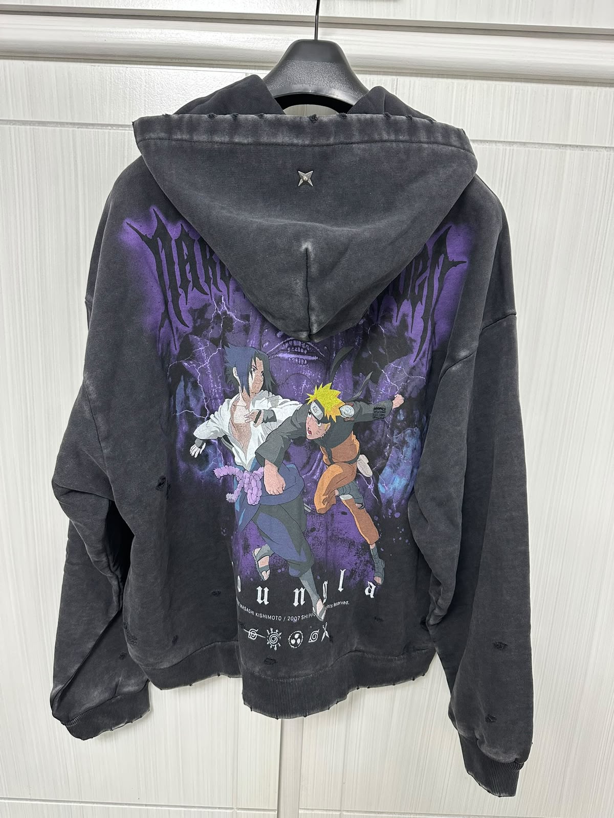 HOODIE NARUTO ZIP UP-BATTLE