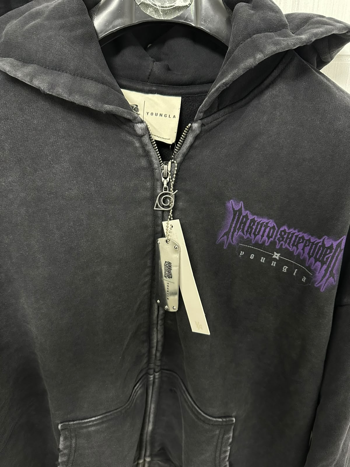 HOODIE NARUTO ZIP UP-BATTLE