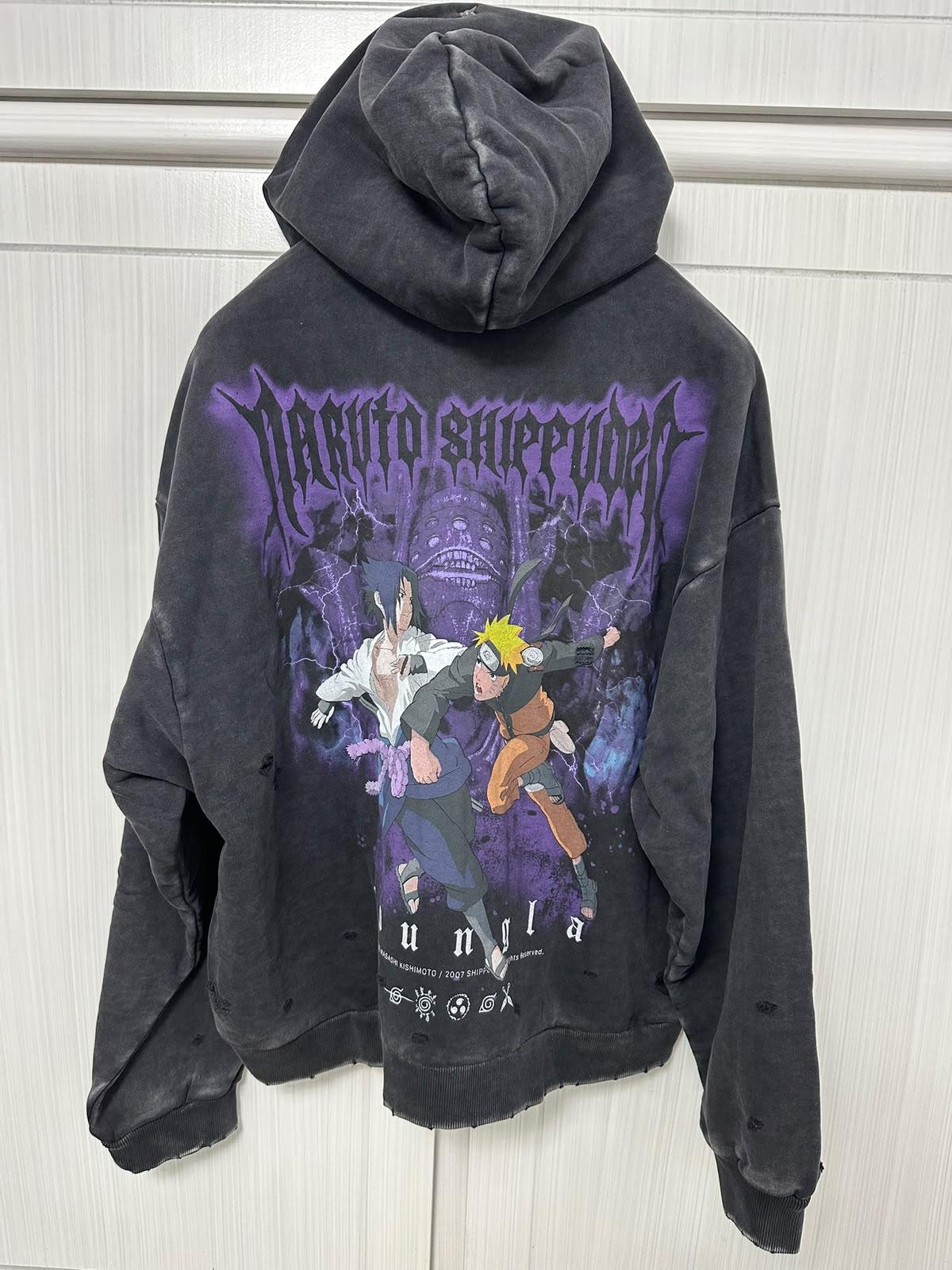 HOODIE NARUTO ZIP UP-BATTLE