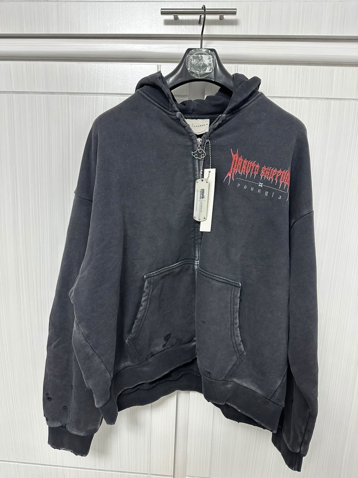 HOODIE NARUTO ZIP UP- ITACHI  Y KISAME