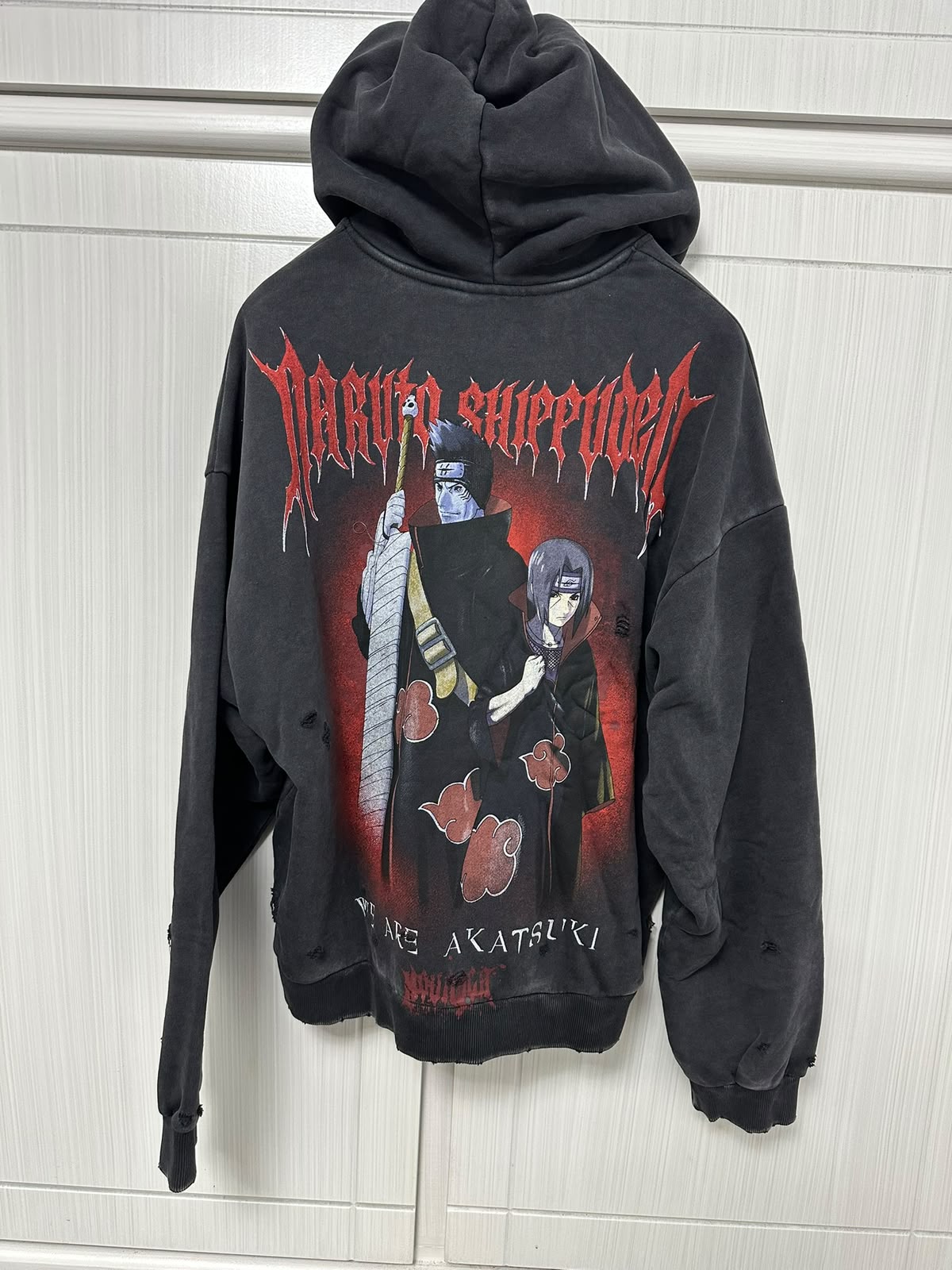 HOODIE NARUTO ZIP UP- ITACHI  Y KISAME