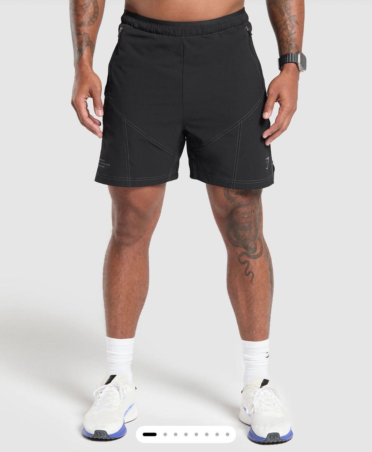 SHORT TACTICAL BLACK 6''