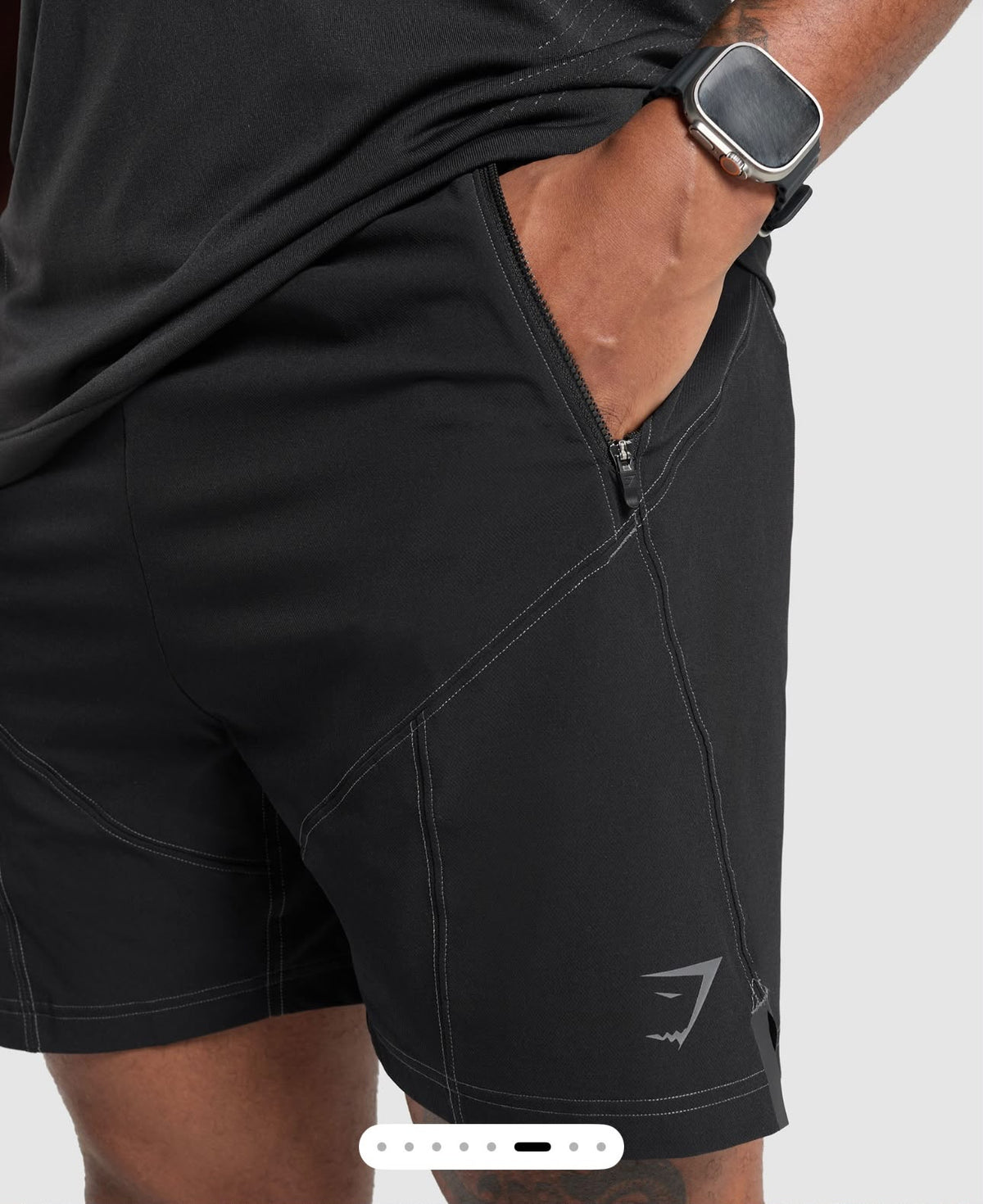 SHORT TACTICAL BLACK 6''