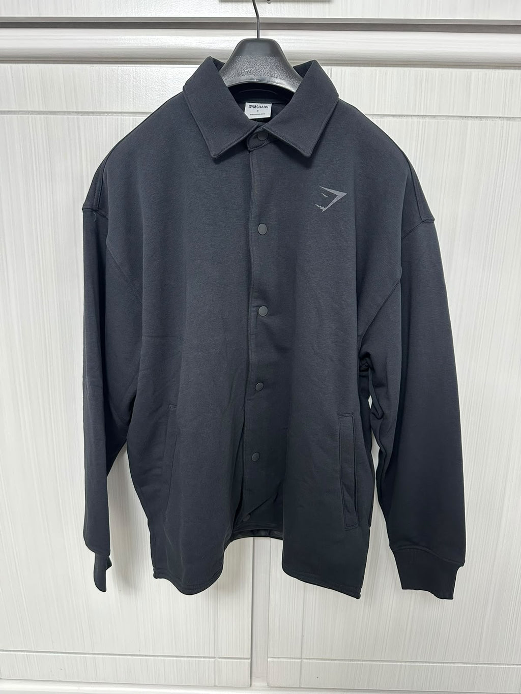 HOODIE POWER COACH JACKET-BLACK