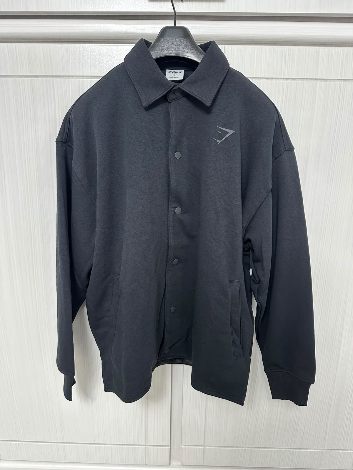 HOODIE POWER COACH JACKET-BLACK