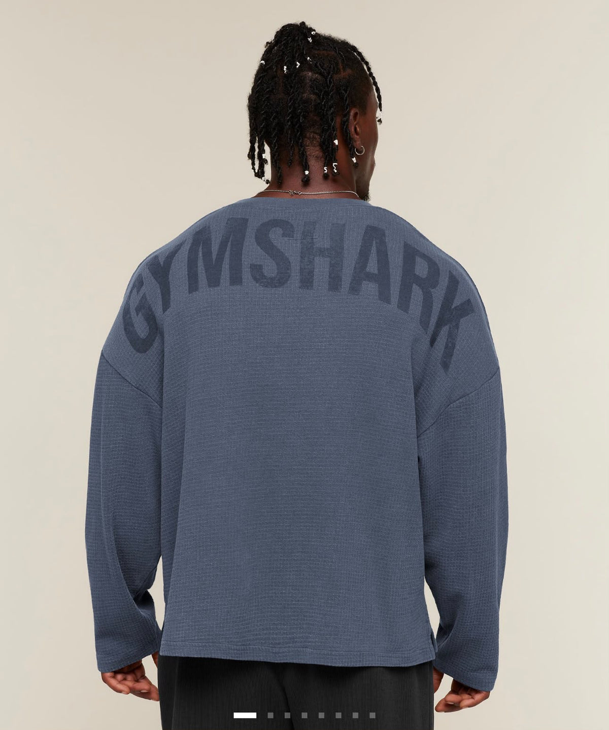 SAM SULEK LONG SLEEVE T-SHIRT SHADOW BLUE