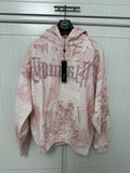 HOODIE PINK BARBED WIRE CAMO