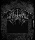 BREATHEDIVINITY SPIDER-CORPSE OVERSIZED T-SHIRT- VOID BLACK