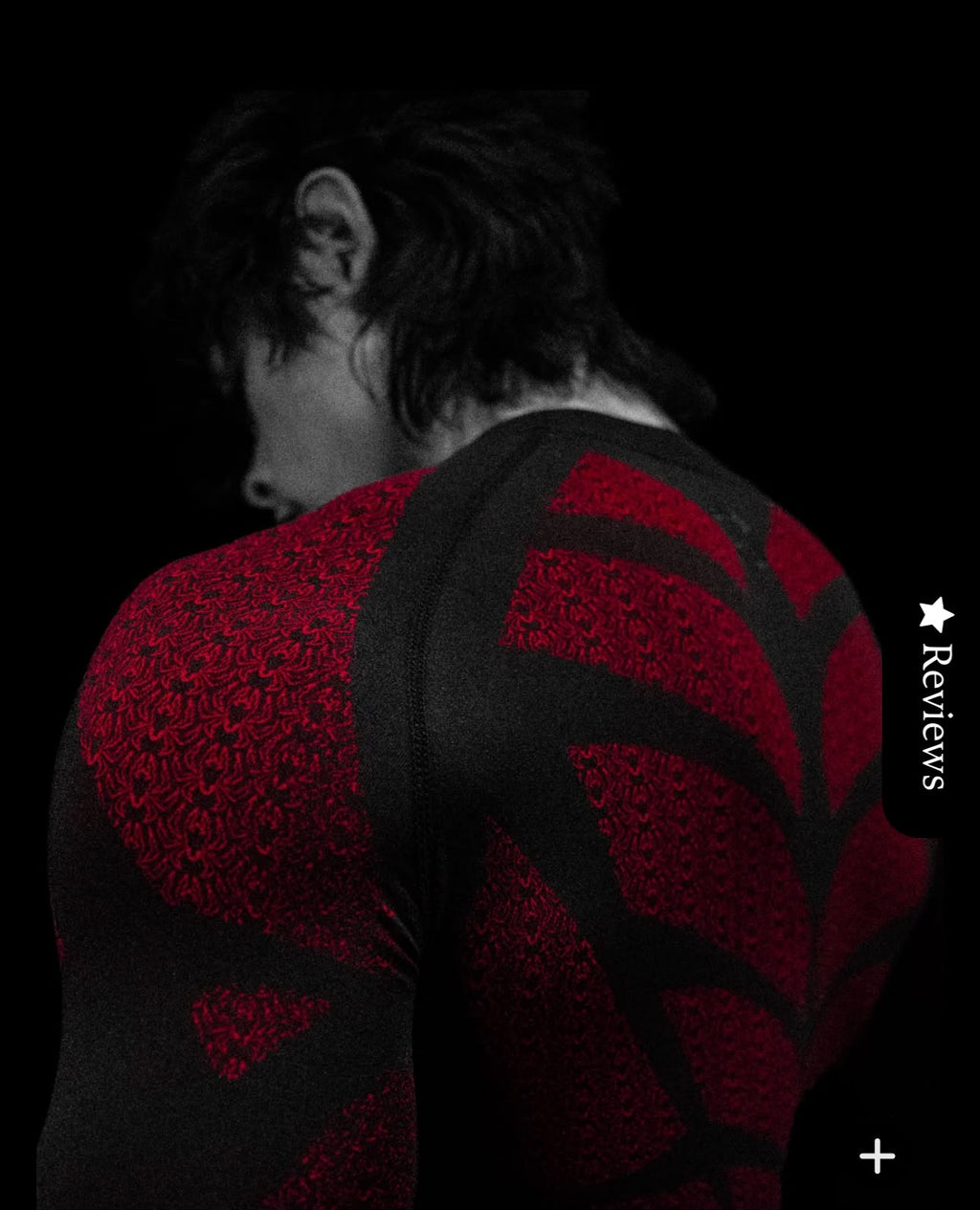 BREATHEDIVINITY DOOM TECH SPIDER CORPSE LONG SLEEVE COMPRESSION - NIGHTMARE