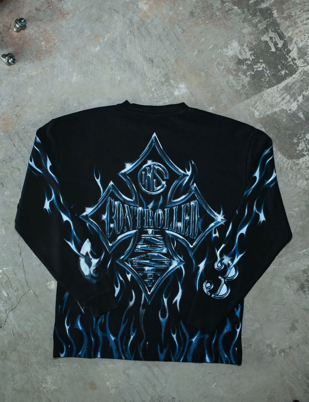 CONTROLLED INSANITY CHROME THERMAL- ELECTRIC BLUE